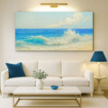 Serene Ocean Wave Coastal Wall Art XIII by Tailored Canvases