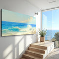 Serene Ocean Wave Coastal Wall Art XIII by Tailored Canvases