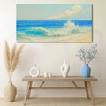 Serene Ocean Wave Coastal Wall Art XIII by Tailored Canvases