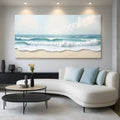 Serene Ocean Wave Coastal Wall Art XIV by Tailored Canvases