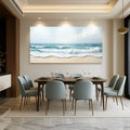 Serene Ocean Wave Coastal Wall Art XIV by Tailored Canvases