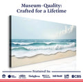 Serene Ocean Wave Coastal Wall Art XIV by Tailored Canvases