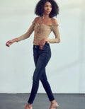 Serenity Premier Mid Rise Super Skinny Jeans by Boutique 23