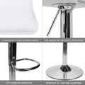 Set of 2: Adjustable Swivel Barstools by DailySale