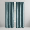 Set of 2: Brushed Textured Blackout Thermal Window Curtain Pair Panel by DailySale