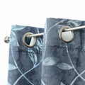 Set of 2: Floral Blackout Grommet Window Curtain Pair Panel by DailySale