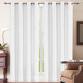 Set of 2: Grommet Curtain Panels - Assorted Colors by DailySale