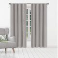 Set of 2: Heavy Solid Textured Blackout Thermal Window Curtain Pair Panel by DailySale