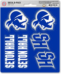Seton Hall University Pirates 6-Piece Decal Sticker Set, 5x6 Inch Sheet, Gift for football fans for any hard surfaces around home, automotive, personal items by Fielders Choice
