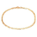 Sevil 18K Gold Filled Flat Marino Anklet by DailySale