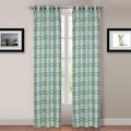 Lavish Home 2-Panel Katrina Grommet Curtains, 40 W x 84 H/blue by Vanessa Jane