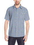 Mountain Khakis Men's Shoreline Short Sleeve Shirt, Maritime Size Small by Vanessa Jane
