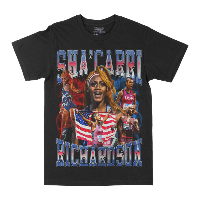Sha'Carri Richardson Graphic Tee by Obsessed with graphic tees