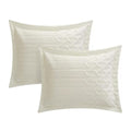 Shaly Quilt Cover Set Interlaced Vine Pattern Quilted Bed by DailySale