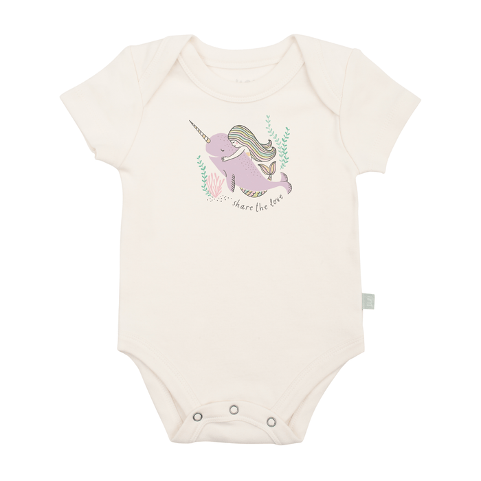 graphic bodysuit | share the love by Finn + Emma