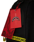 Shark Central Parachute DLX Satin Backpack B7736 by I-Max Fashions