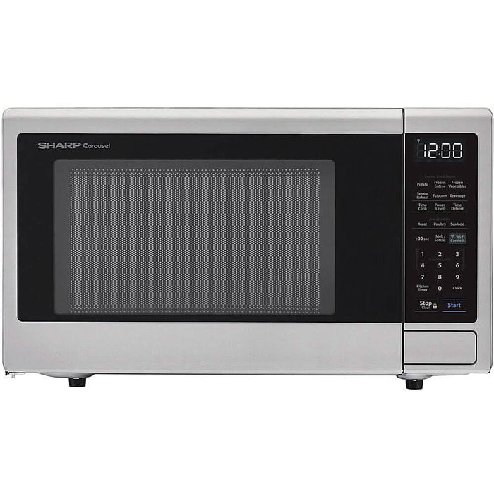 Sharp 1.4-Cu. Ft. Countertop Microwave with Alexa-Enabled Controls by DailySale