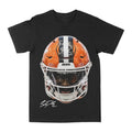 Shedeur Sanders "Big Face Helmet" Graphic Tee by Obsessed with graphic tees