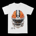 Shedeur Sanders "Big Face Helmet" Graphic Tee by Obsessed with graphic tees