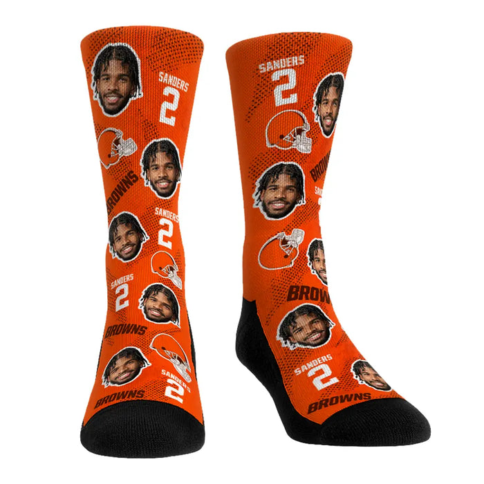 Shedeur Sanders - Cleveland Browns - Football Guy All-Over by Rock 'Em Socks