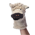 Organic Wool Knit Hand Puppet | Sawyer the Sheep by Finn + Emma