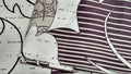 DaDa Bedding Paisley Grey Floral Leaves Fitted Sheet & Pillow Cases Set (FTS8197) by DaDalogy Bedding Collection