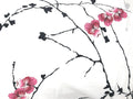 DaDa Bedding Floral Cherry Blossoms Red Purple Fitted Sheet & Pillow Cases Set (FTS8318) by DaDalogy Bedding Collection
