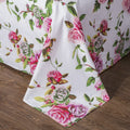 DaDa Bedding Pink Romantic Roses Floral Sheet Set by DaDalogy Bedding Collection