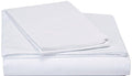 DaDa Bedding White Cotton Fitted Sheet Set with Pillow Cases by DaDalogy Bedding Collection