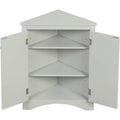 Shelf Corner Locker Triangle Corner Cabinet by DailySale