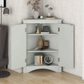 Shelf Corner Locker Triangle Corner Cabinet by DailySale