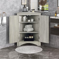 Shelf Corner Locker Triangle Corner Cabinet by DailySale