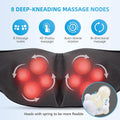 Shiatsu Neck and Shoulder Massager - 4D Back Massager with Heat by DailySale