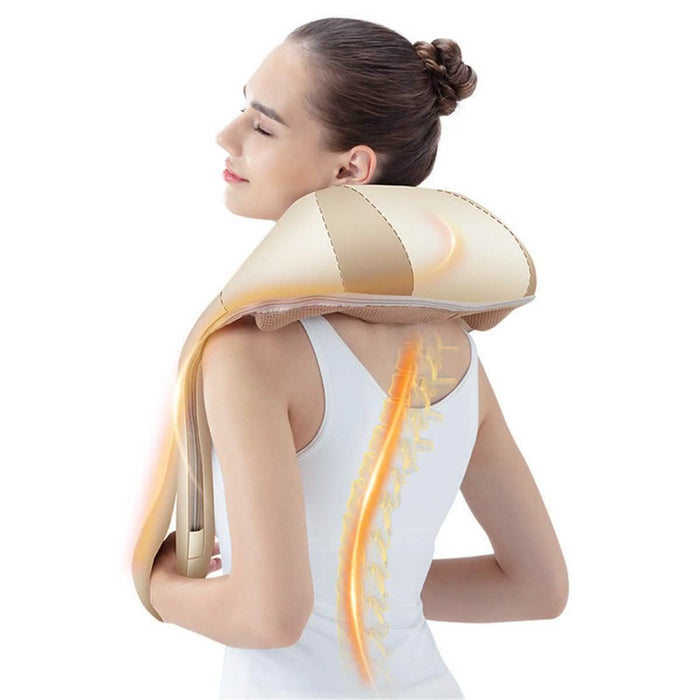 Shiatsu Neck Back Massager Shoulder Massager with Heat by DailySale