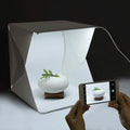Shibusa Folding Photo Studio Kit Box with 2 LED Light Strips by DailySale