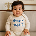 long sleeve graphic bodysuit | schmutz happens by Finn + Emma