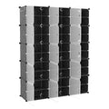 Shoe Rack Organizer with Transparent Doors by DailySale