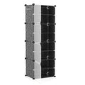 Shoe Rack Organizer with Transparent Doors by DailySale