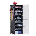 Shoe Rack Organizer with Transparent Doors by DailySale