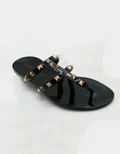 Studded Flat Sandal by Boutique 23