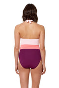 Bleu by Rod Beattie Colorblocked One Piece Swimsuit Women's Swimsuit by Vanessa Jane
