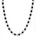 Carolee Silver-Tone Stone and Crystal All-Around Collar Necklace by Vanessa Jane