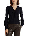 Lauren Ralph Lauren Self-Tie Puffed Sleeve Top by Vanessa Jane