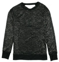Ideology Metallic Cross-Back Sweatshirt, Size XS by Vanessa Jane