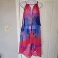 International Concepts Women's Tie-Dyed Beach Dress, Pink Multi, One Size by Vanessa Jane