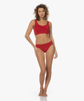 HANRO Touch Feeling Crop Top by Vanessa Jane
