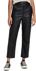 Levis 70s Math Club Faux Leather Slacks, Size 29 by Vanessa Jane
