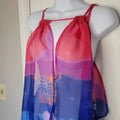 International Concepts Women's Tie-Dyed Beach Dress, Pink Multi, One Size by Vanessa Jane
