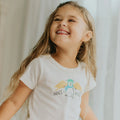 short sleeve pajama set | hogs and kisses by Finn + Emma