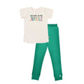 short sleeve pajama set | welcome to the jungle by Finn + Emma